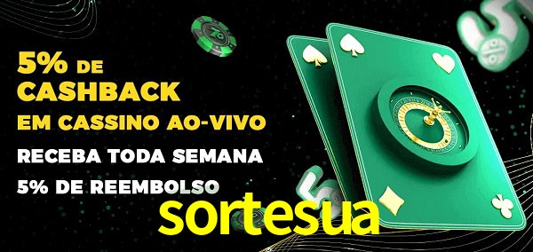 Promoções do cassino ao Vivo sortesua